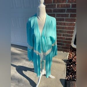 Jodifl Sky Blue Cardigan Size Large New!